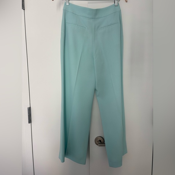 Alice + Olivia Dylan Wide Leg Pants - Light Blue (Julep) - Size 6 - Picture 9 of 11